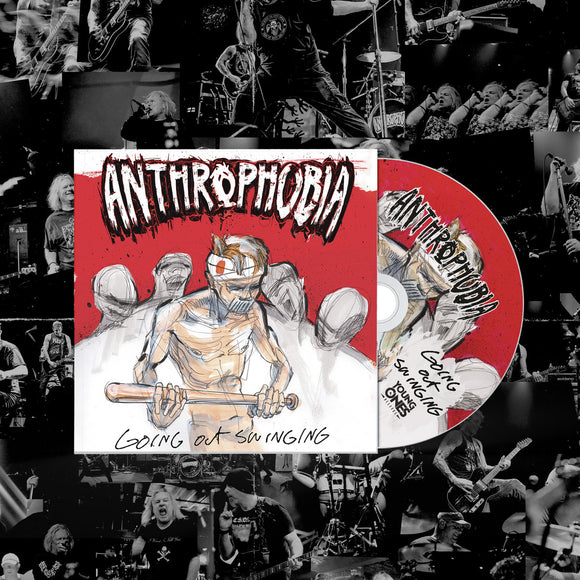 ANTHROPHOBIA – GOING OUT SWINGING - CD •