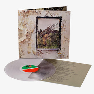 LED ZEPPELIN – LED ZEPPELIN IV (CLEAR VINYL - ATLANTIC 75) - LP •