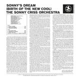 CRISS,SONNY – SONNY'S DREAM (BIRTH OF THE NEW COOL) (ORIGINAL JAZZ CLASSICS SERIES) - LP •