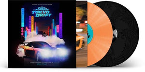 TYLER,BRIAN  – FAST AND THE FURIOUS: TOKYO DRIFT (ORIGINAL SCORE) (ORANGE/BLACK VINYL) - LP •