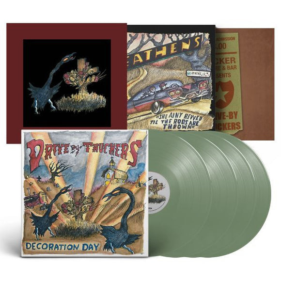 DRIVE-BY TRUCKERS – DEFINITIVE DECORATION (INDIE EXCLUSIVE OLIVE GREEN 4LP) - LP •