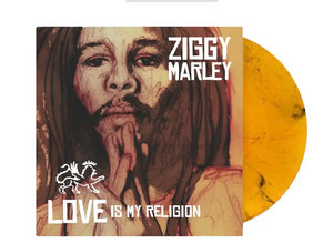 MARLEY,ZIGGY – LOVE IS MY RELIGION (ORANGE SWIRL) - LP •