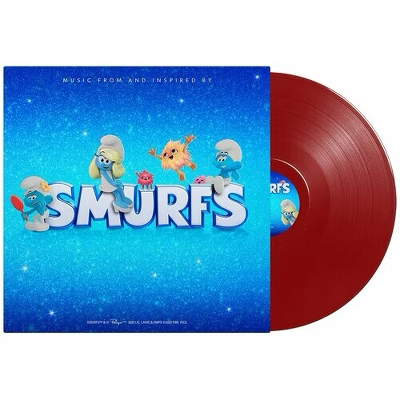 MUSIC FROM AND INSPIRED BY SMURFS – SMURFS OST (APPLE RED) - LP •