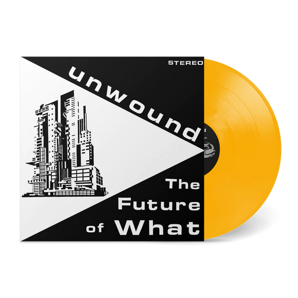 UNWOUND – FUTURE OF WHAT (CRIME SCENE TAPE YELLOW) - LP •