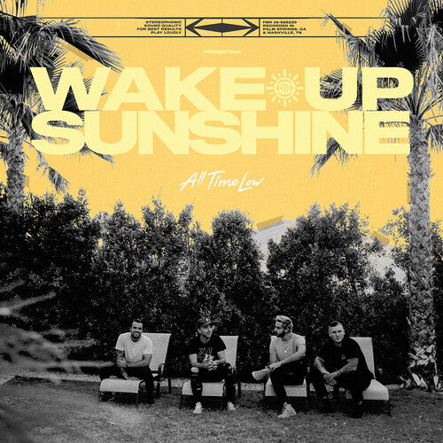 ALL TIME LOW – WAKE UP, SUNSHINE - LP •