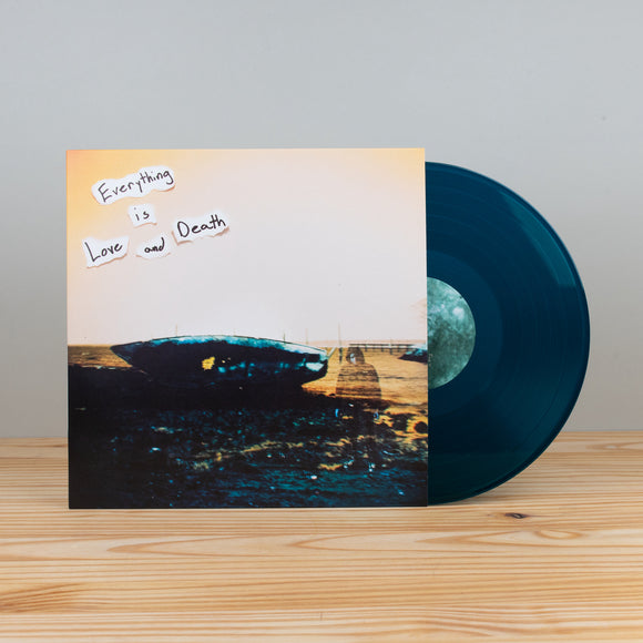 OCEANATOR – EVERYTHING IS LOVE & DEATH (TRANSPARENT TEAL) - LP •