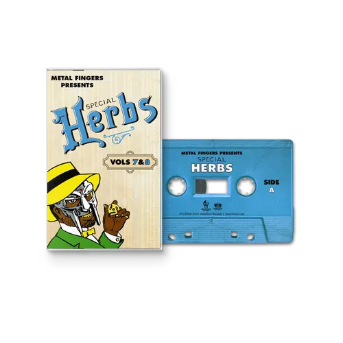MF DOOM – METAL FINGERS PRESENTS: SPECIAL HERBS VOL. 7 & 8 - TAPE •