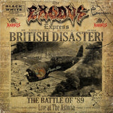 EXODUS – BRITISH DISASTER: BATTLE OF '89 (LIVE AT THE ASTORIA) (GOLD VINYL) - LP •