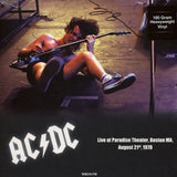 AC/DC – LIVE AT PARADISE THEATER, BOSTON AUGUST 21, 1978 (BLUE VINYL) - LP •