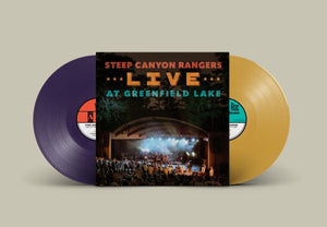 STEEP CANYON RANGERS – LIVE AT GREENFIELD LAKE (DEEP PURPLE & YELLOW VINYL) - LP •