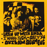 ALLIN,GG & THE CAROLINA SHITKICKERS – LAYIN' UP WITH LINDA - 7" •