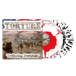 TORTURE – ENDURING FREEDOM (RED/WHITE SMASH & CLEAR W/BLACK SPLATTER) - LP •