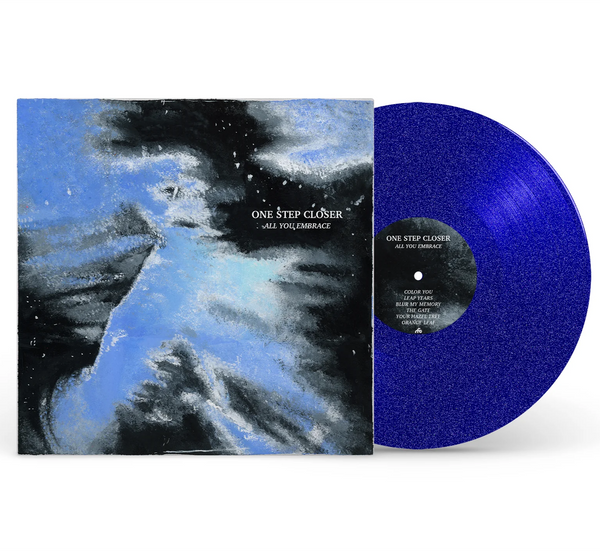 ONE STEP CLOSER ALL YOU EMBRACE (BLUE GLITTER) LP – Lunchbox Records