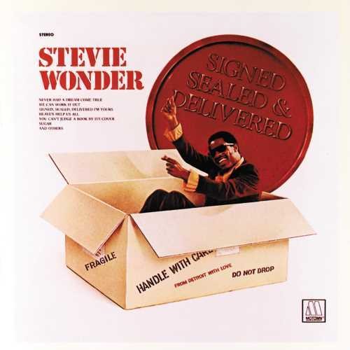 WONDER,STEVIE – SIGNED SEALED & DELIVERED - LP •