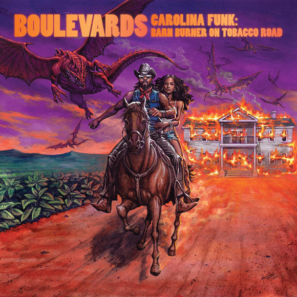 BOULEVARDS – CAROLINA FUNK: BARN BURNER ON TOBACCO ROAD - LP •