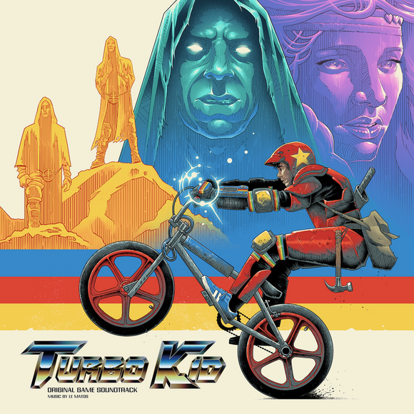 LE MATOS – TURBO KID - O.S.T. (ECO VINYL RED/BLUE) - LP •
