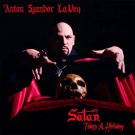 LAVEY,ANTON – SATAN TAKES A HOLIDAY (RED VINYL) - LP •