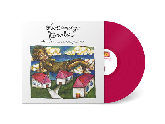 SCREAMING FEMALES – WHAT IF SOMEONE IS WATCHING THEIR TV? (MAROON VINYL) - LP •