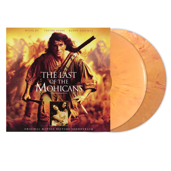 JONES,TREVOR / EDELMAN,RANDY – LAST OF THE MOHICANS O.S.T. (PEACH VINYL) - LP •