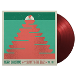 SLOWEY & THE BOATS – MERRY CHRISTMAS FROM SLOWEY & THE BOATS (RUBY RED VINYL) - LP •