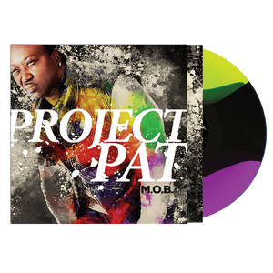 PROJECT PAT – M.O.B. (GREEN/BLACK/PURPLE VINYL) - LP •