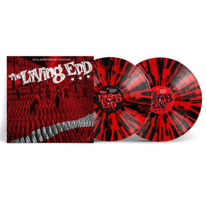 LIVING END – LIVING END (ANNIVERSARY EDITION - RED/BLACK SPLATTER) - LP •