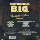 NOTORIOUS BIG – INSTRUMENTALS THE GOLDEN VOICE - LP •