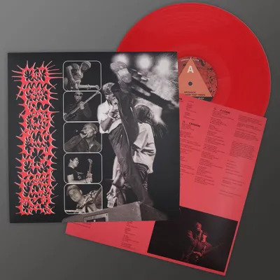 UPCHUCK – BITE THE HAND THAT FEEDS (RED) - LP •