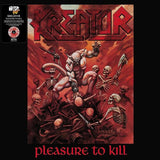KREATOR – PLEASURE TO KILL (RED/SILVER SPLATTER) - LP •