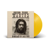 TOSH,PETER – WANTED DREAD AND ALIVE (YELLOW VINYL) - LP •