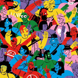 GROOVE ARMADA – GA25 (INDIE EXCLUSIVE YELLOW / BLUE) - LP •