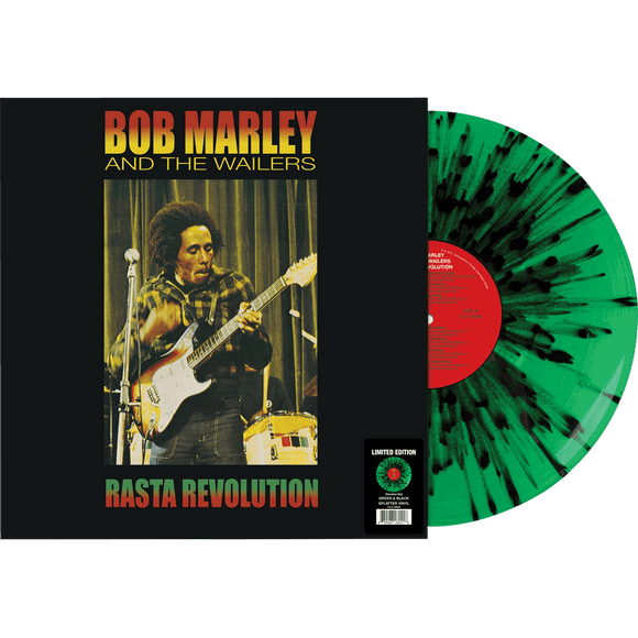 MARLEY,BOB – RASTA REVOLUTION (GREEN/BLACK SPLATTER) - LP •