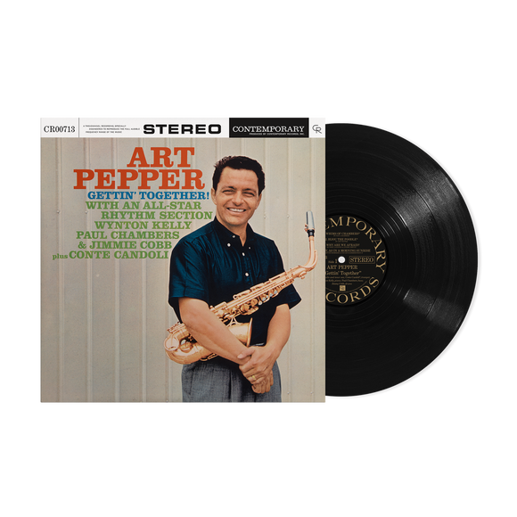 PEPPER,ART – GETTIN TOGETHER (CONTEMPORARY RECORDS ACOUSTIC SOUNDS SERIES) - LP •