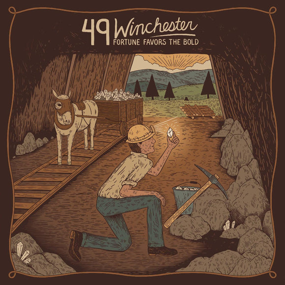 49 WINCHESTER – FORTUNE FAVORS THE BOLD - LP •
