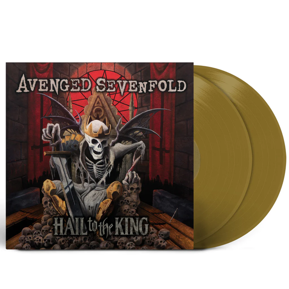 AVENGED SEVENFOLD – HAIL TO THE KING (GOLD VINYL) - LP •
