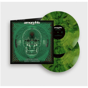 AMORPHIS – QUEEN OF TIME (LIVE AT TAVASTIA 2021 - GREEN BLACKDUST MARBLE) - LP •