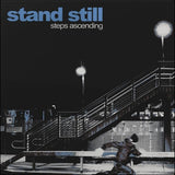 STAND STILL – STEPS ASCENDING (BLUE W/WHITE & GREY SPLATTER) - LP •