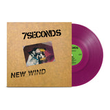 7 SECONDS – NEW WIND / CHANGE IN MY HEAD (PURPLE GRAPE / CLEAR) - LP •