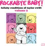 ROCKABYE BABY – LULLABY RENDITIONS OF TAYLOR SWIFT V.2 (CLEAR & PURPLE COLOR-IN-COLOR) - LP •