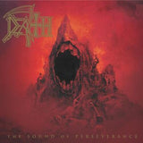 DEATH – SOUND OF PERSEVERANCE (FOIL SLEEVE - BLACK, RED AND GOLD TRI COLOR MERGE WITH SPLATTER) - LP •