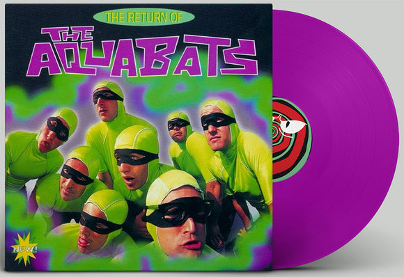 AQUABATS – THE RETURN OF THE AQUABATS! (PLAYDOUGH PURPLE VINYL) (RSD  ESSENTIALS) LP preorder out 5/24/2024 – Lunchbox Records