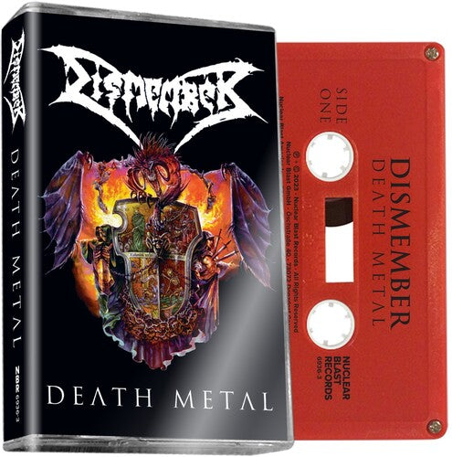 DISMEMBER – DEATH METAL (RED SHELL) - TAPE •