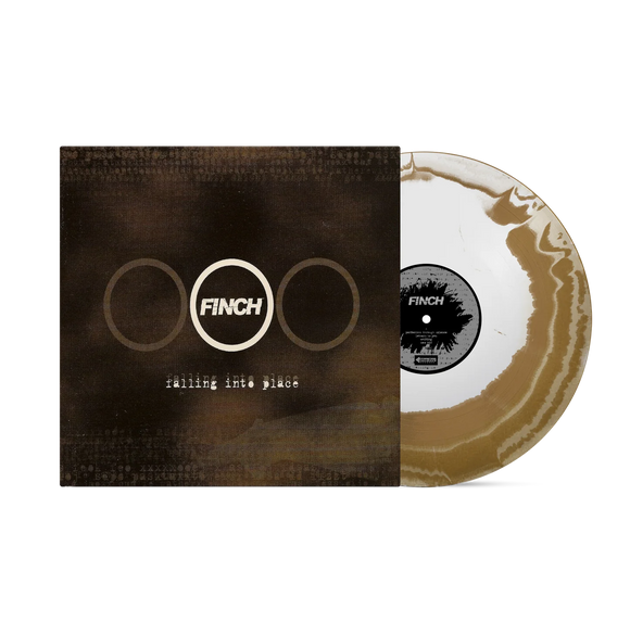 FINCH – FALLING INTO PLACE (A SIDE B SIDE - WHITE AND GOLD VINYL) - LP •