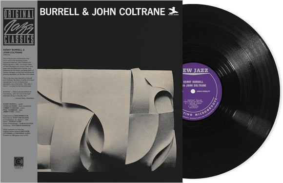 BURRELL,KENNY / COLTRANE,JOHN – KENNY BURRELL & JOHN COLTRANE (ORIGINAL JAZZ CLASSICS SERIES) - LP •