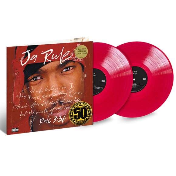 JA RULE – RULE 3:36 (RUBY RED VINYL) - LP •