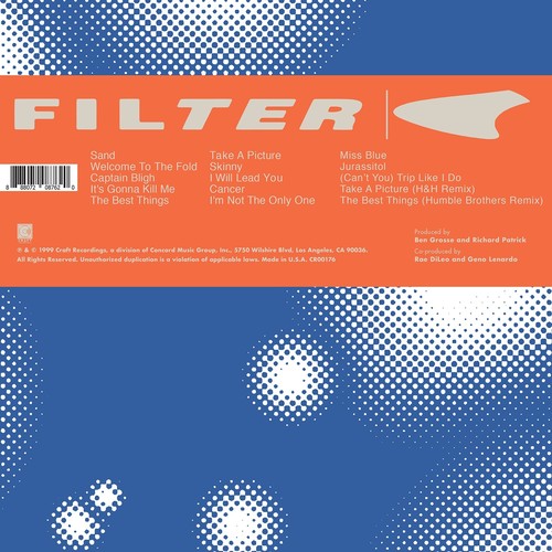 FILTER – TITLE OF RECORD - LP •