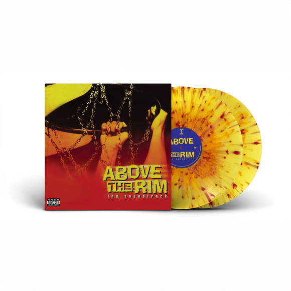 ABOVE THE RIM – O.S.T. (YELLOW W/RED SPLATTER) - LP •