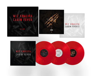 KHALIFA,WIZ – CABIN FEVER TRILOGY (RED VINYL 3XLP) - LP •