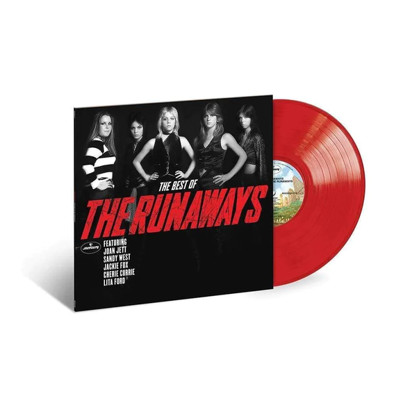RUNAWAYS – BEST OF THE RUNAWAYS (RED VINYL) - LP •