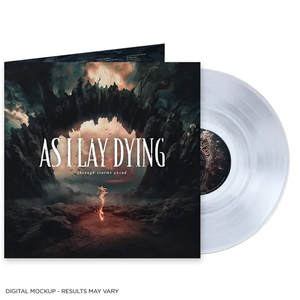 AS I LAY DYING – THROUGH STORMS AHEAD (INDIE EXCLUSIVE CLEAR VINYL) - LP •